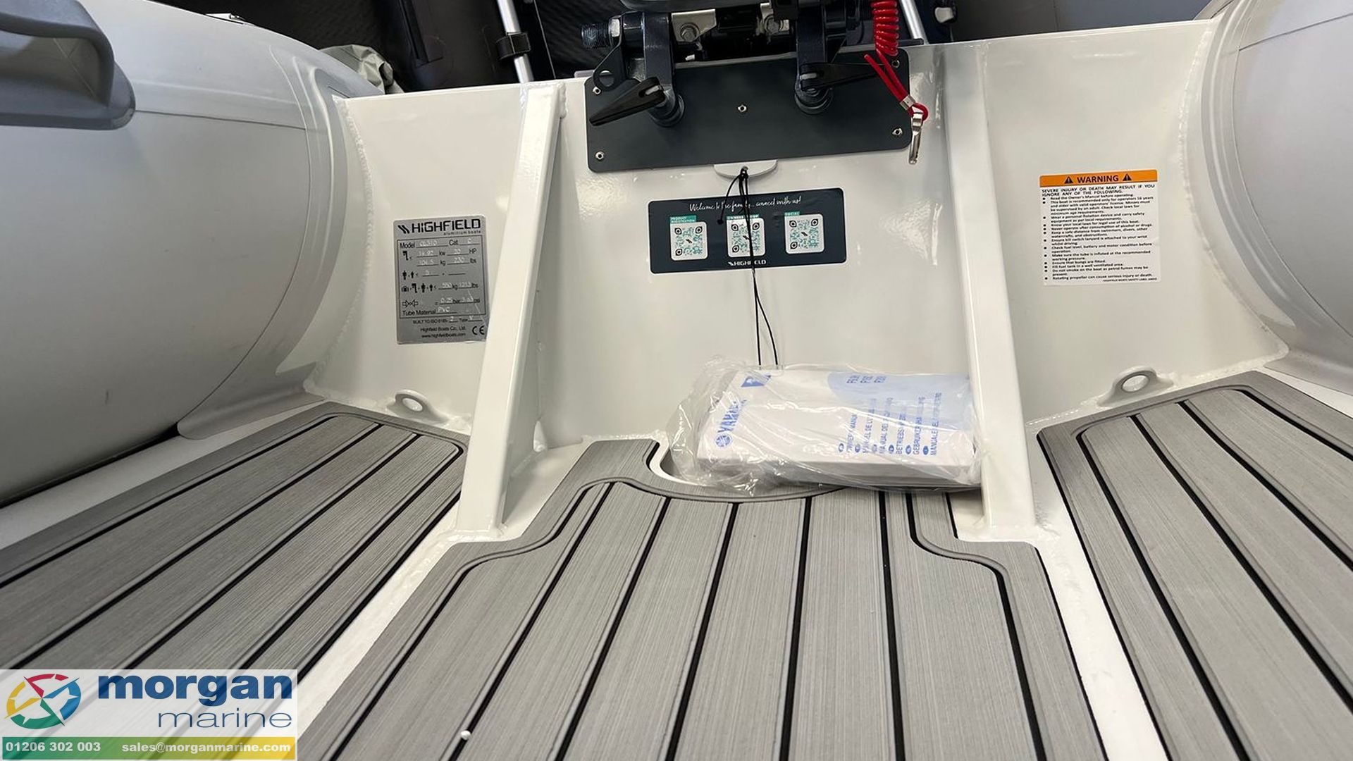 Highfield CL 310 with Yamaha F15 SMHA - 8