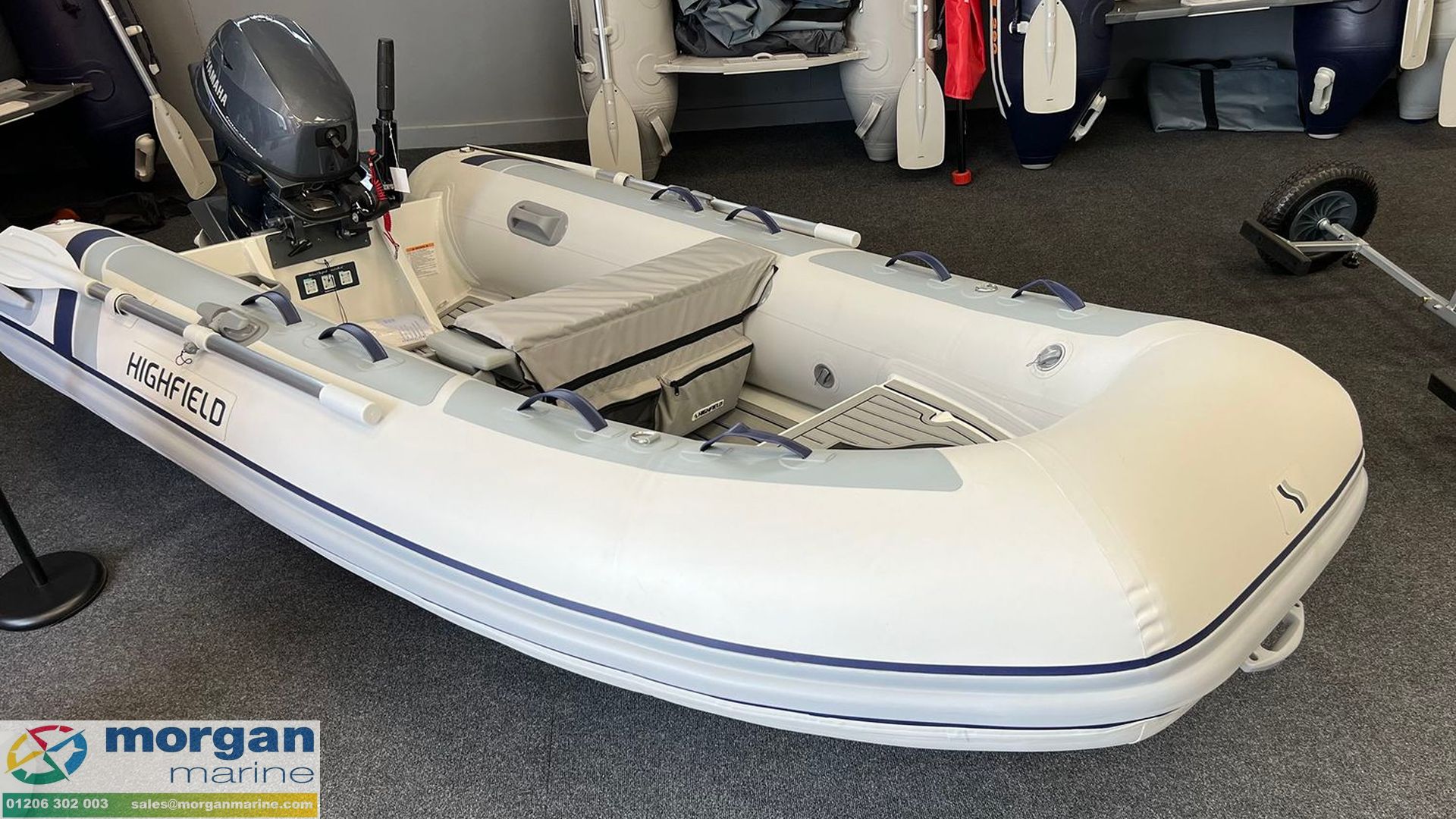 Highfield CL 310 with Yamaha F15 SMHA - 2