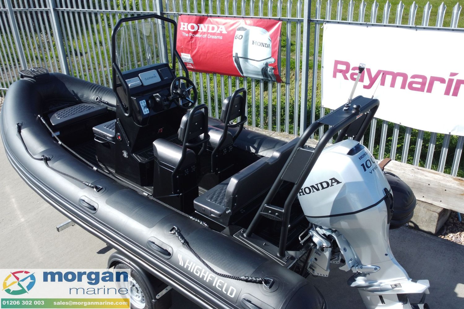 Highfield Patrol 500 with Honda BF100 LRTU – SPECIAL STOCK DEAL