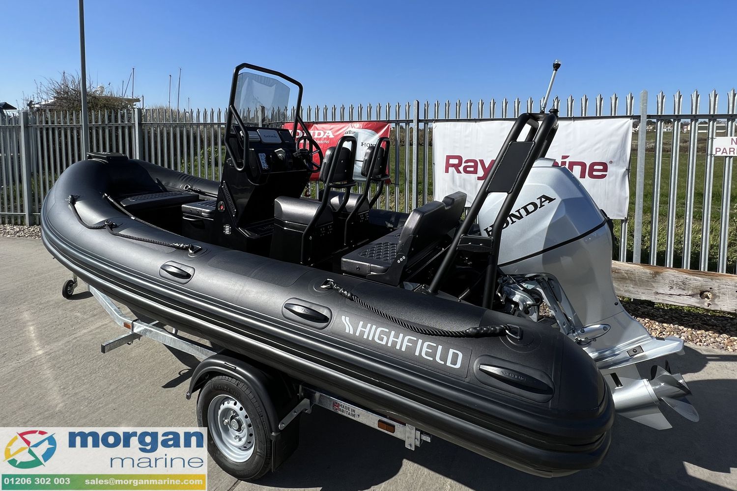 Highfield Patrol 500 with Honda BF100 LRTU – SPECIAL STOCK DEAL