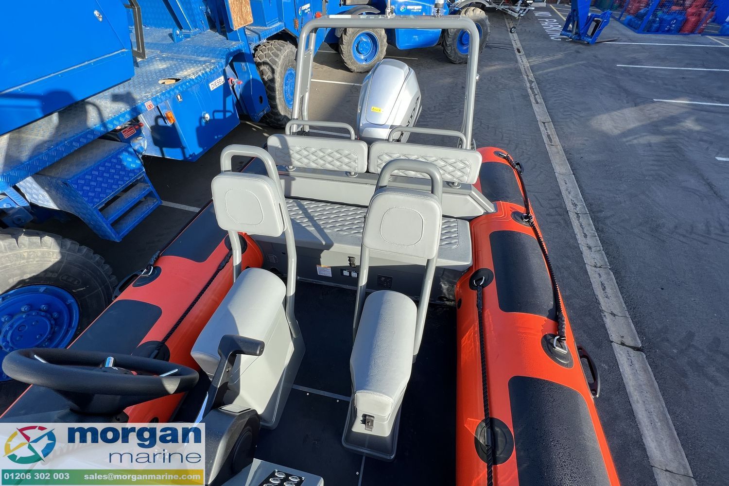 Highfield Patrol 540 – with Honda BF80