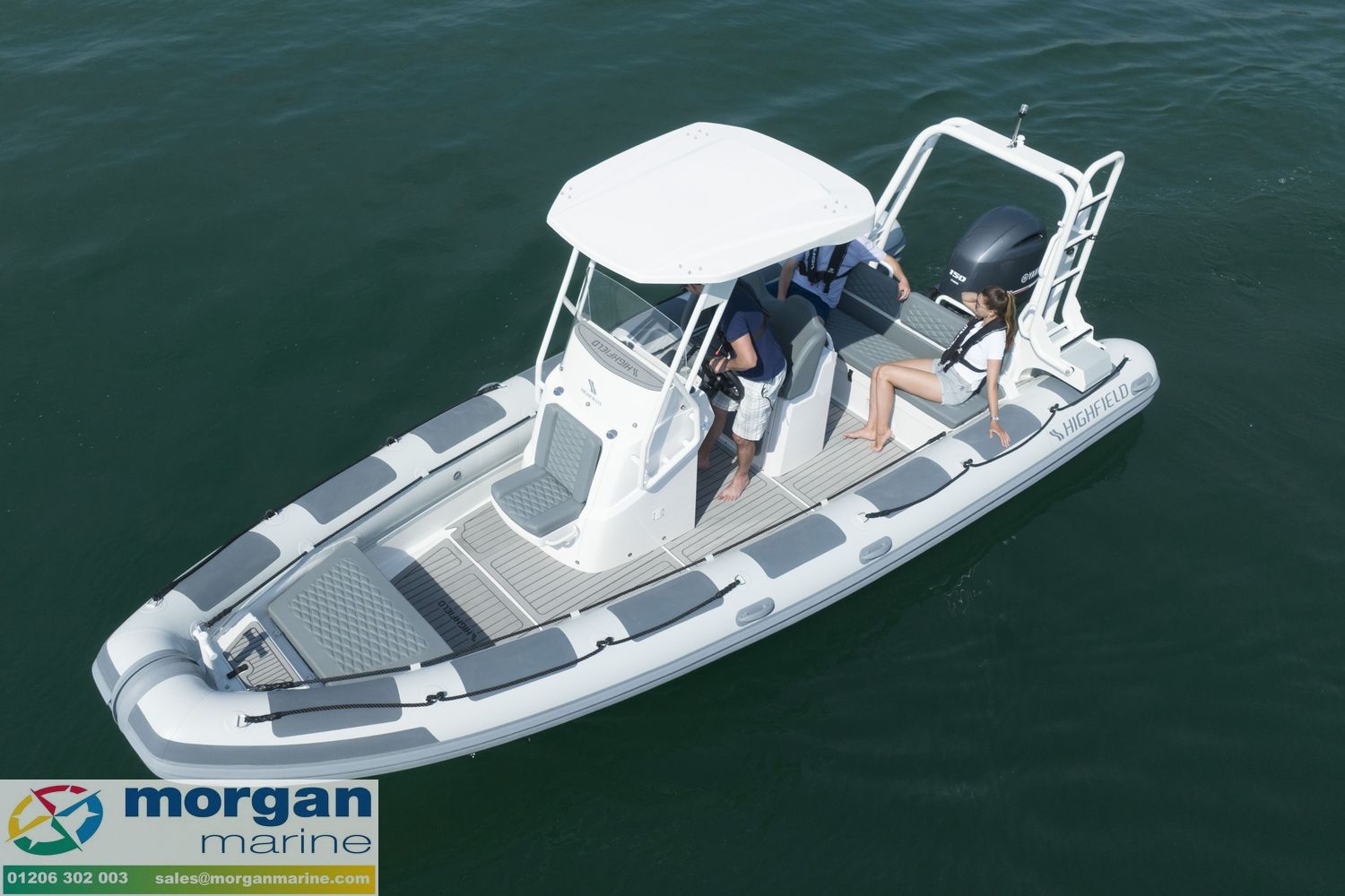 Highfield Patrol 700 Hypalon – with Honda BF200 DXRU