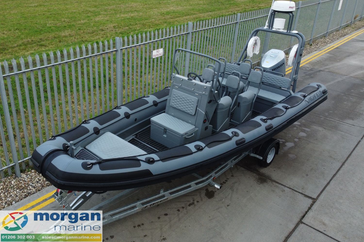 Highfield Patrol 700 Hypalon – with Honda BF150 XRU