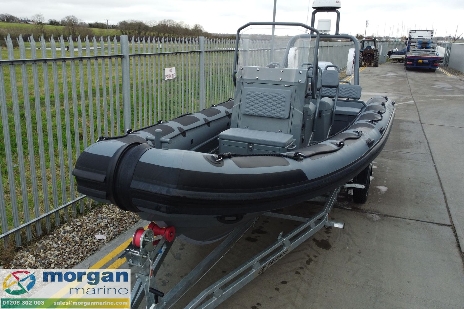 Highfield Patrol 700 Hypalon – with Honda BF150 XRU