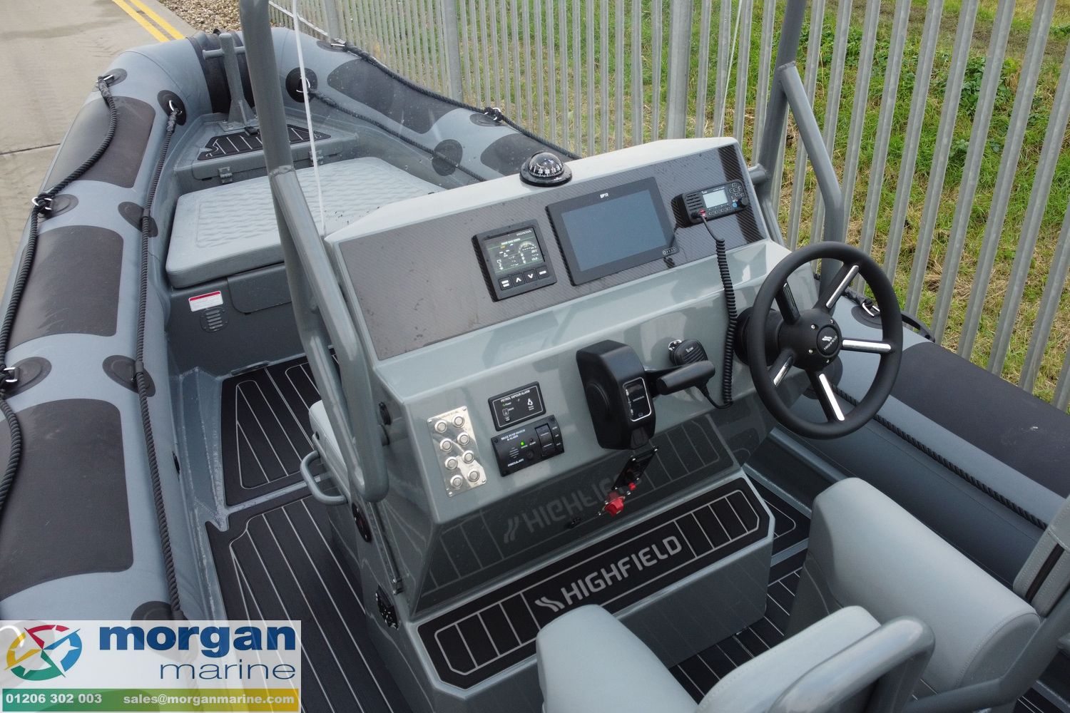 Highfield Patrol 700 Hypalon – with Honda BF150 XRU