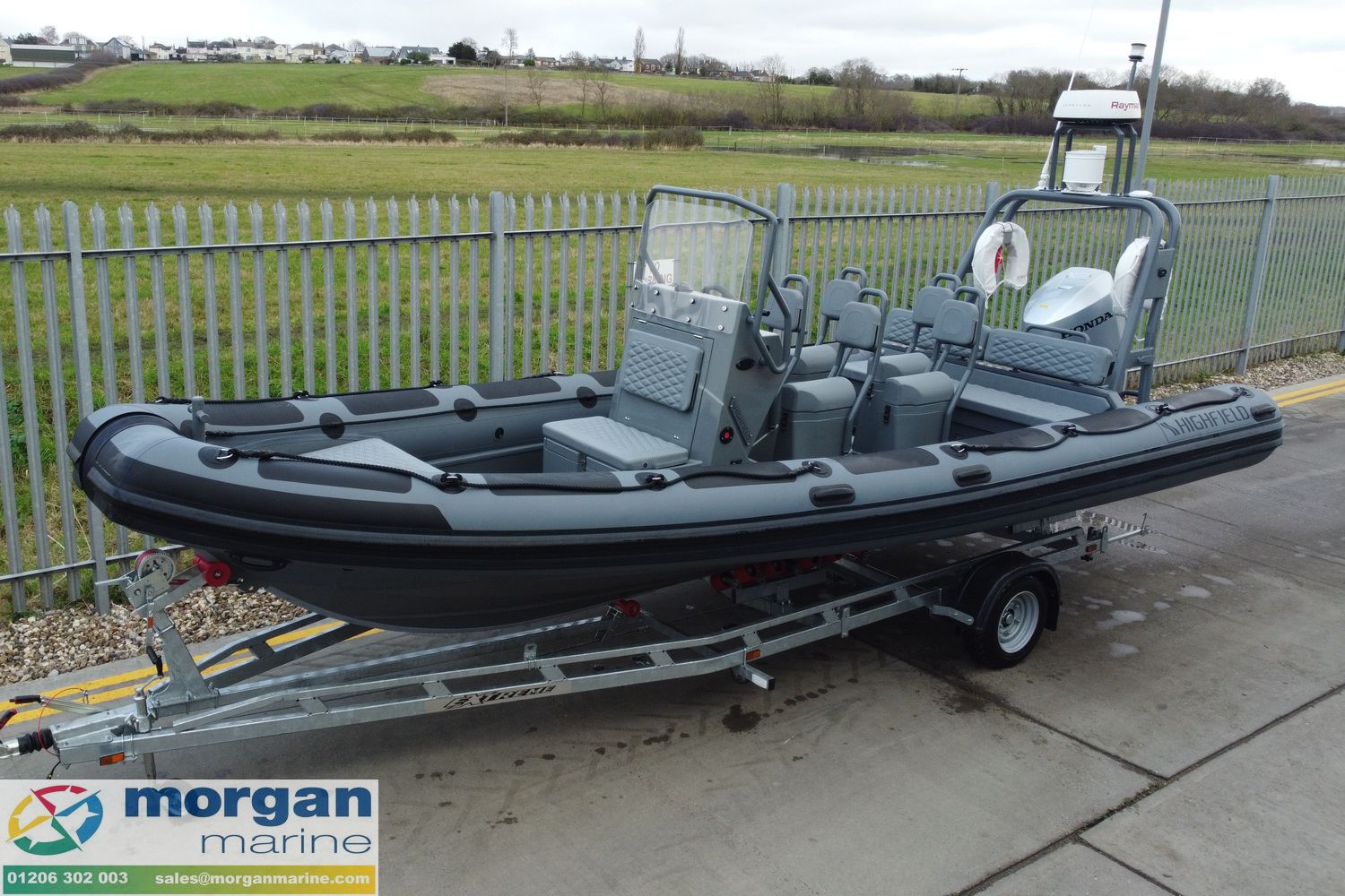 Highfield Patrol 700 Hypalon – with Honda BF150 XRU