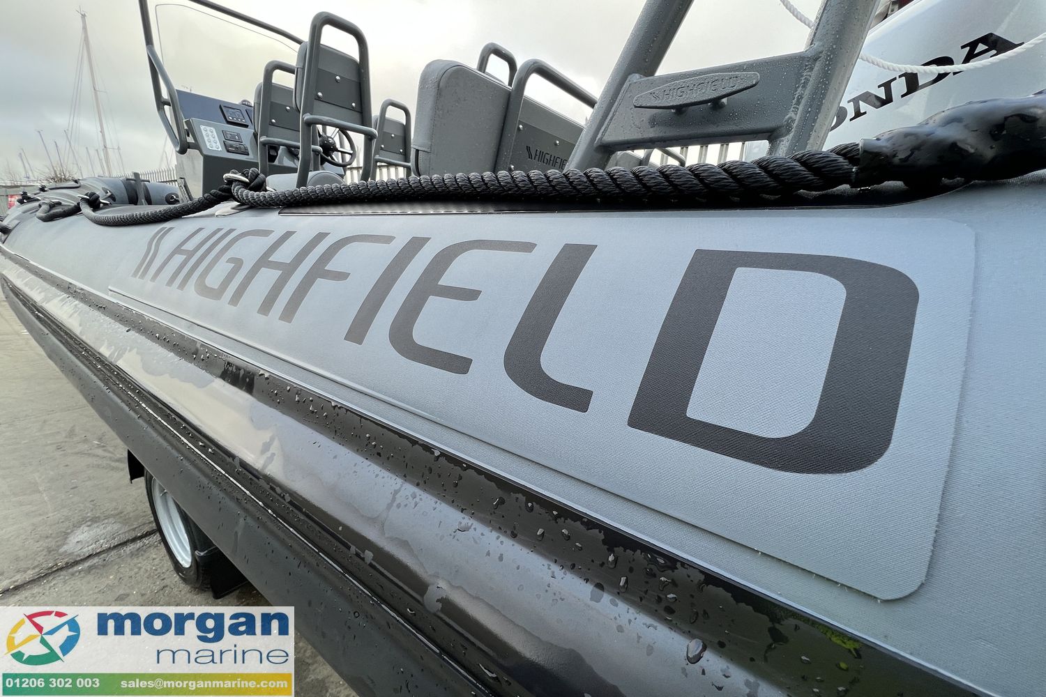 Highfield Patrol 700 Hypalon – with Honda BF150 XRU