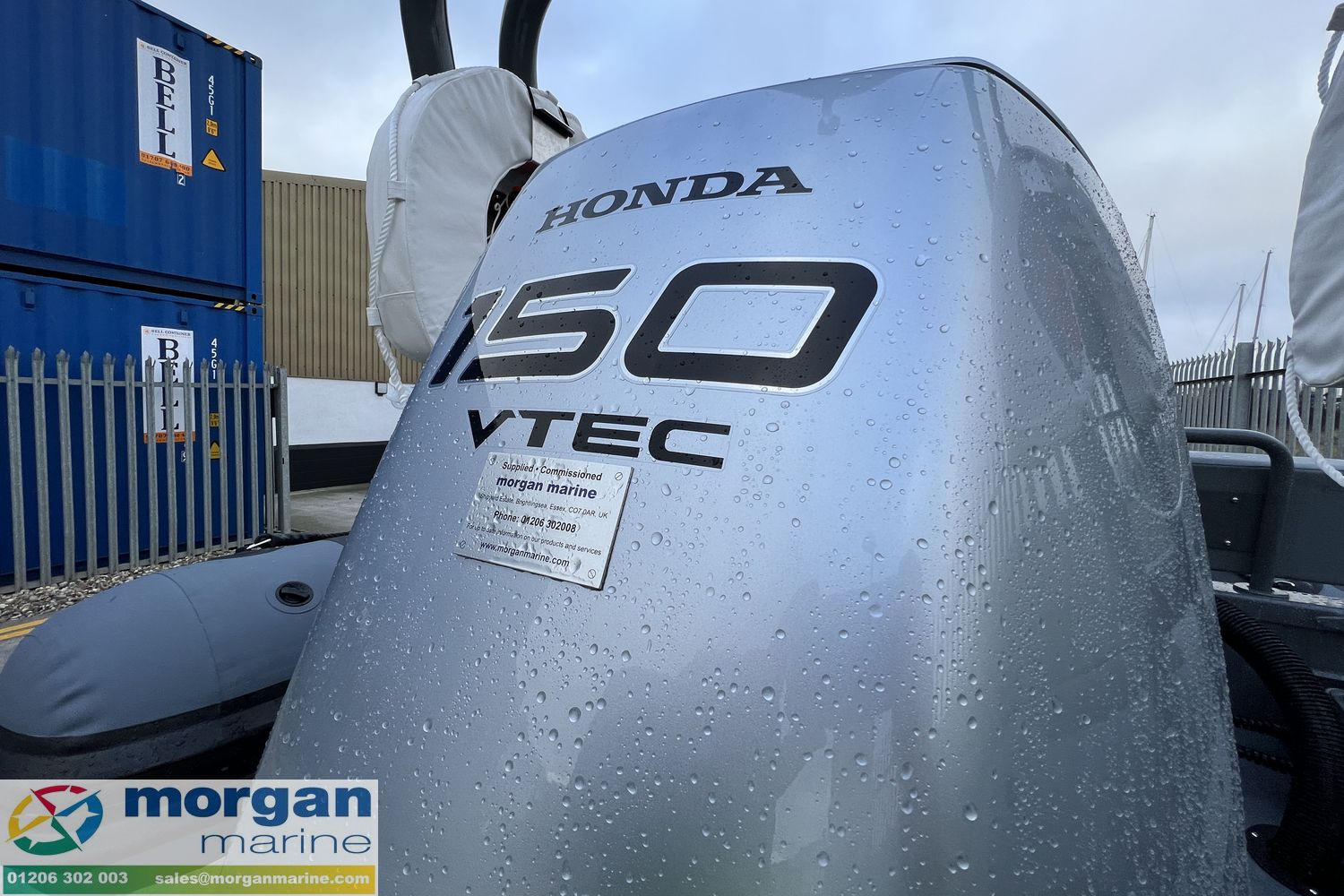 Highfield Patrol 700 Hypalon – with Honda BF150 XRU