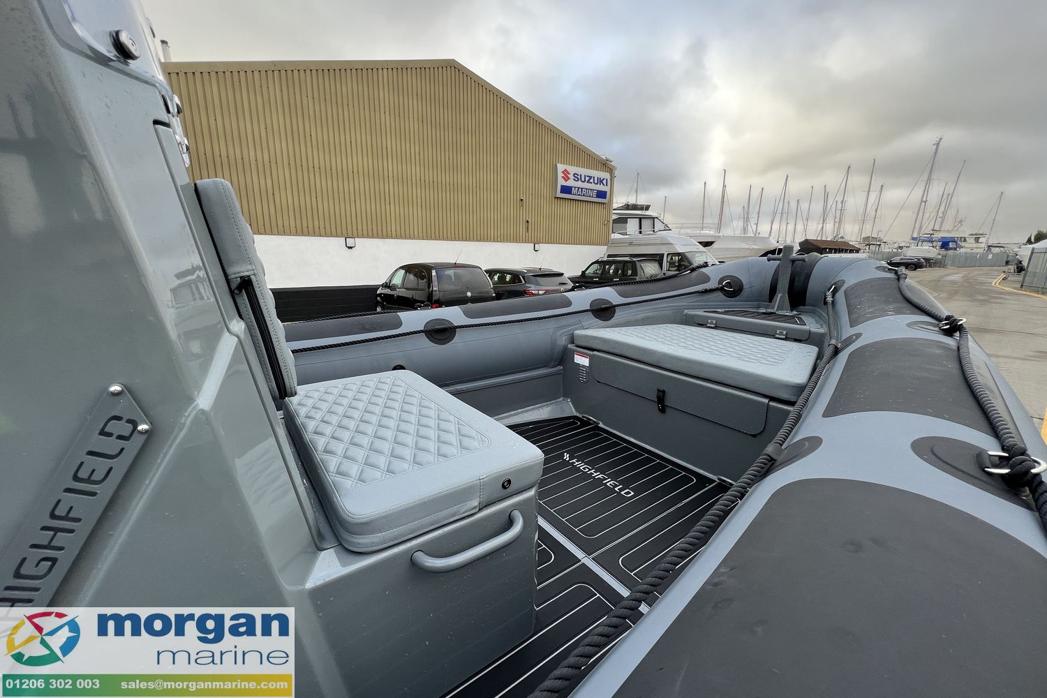 Highfield Patrol 700 Hypalon – with Honda BF150 XRU