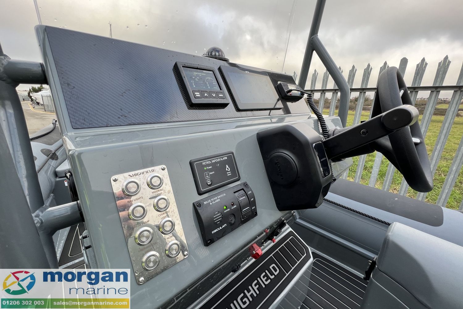 Highfield Patrol 700 Hypalon – with Honda BF150 XRU