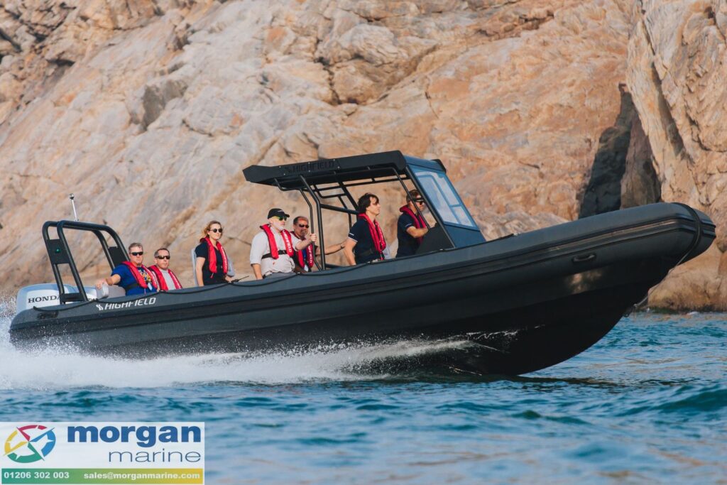 Highfield Patrol 860 Hypalon – with twin Honda BF250