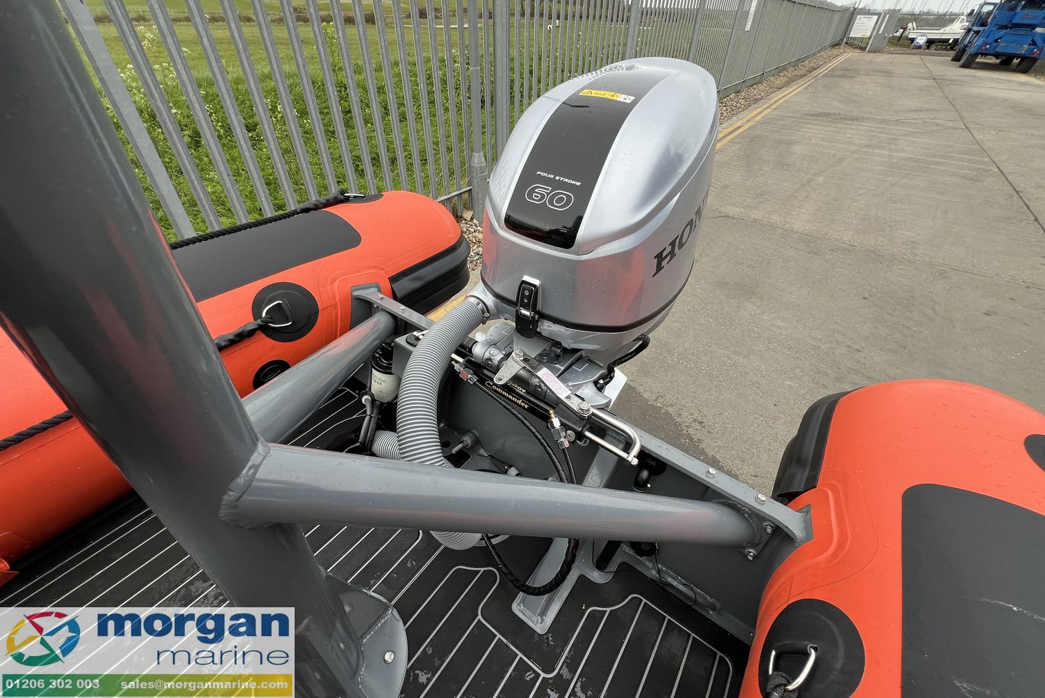 Highfield Patrol 460 – with Honda BF60 LRTU