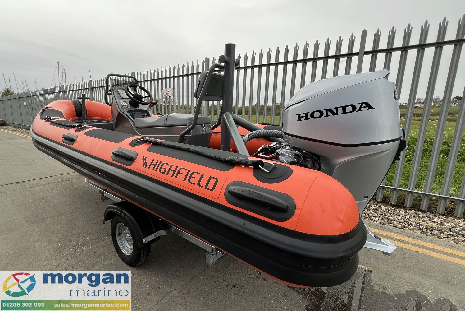 Highfield Patrol 460 – with Honda BF60 LRTU