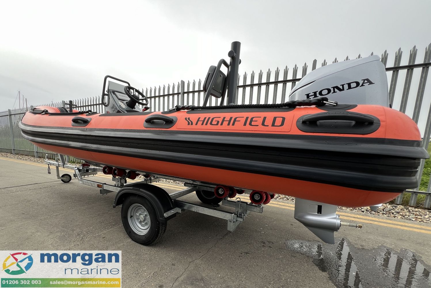 Highfield Patrol 460 – with Honda BF60 LRTU