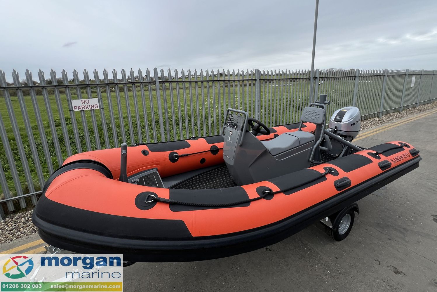 Highfield Patrol 460 – with Honda BF60 LRTU