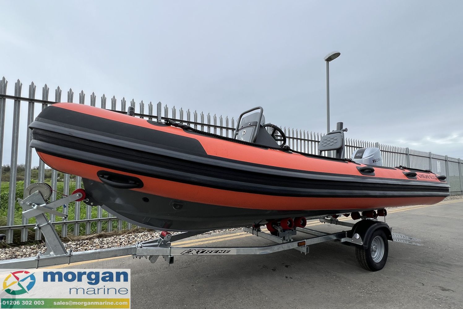 Highfield Patrol 460 – with Honda BF60 LRTU