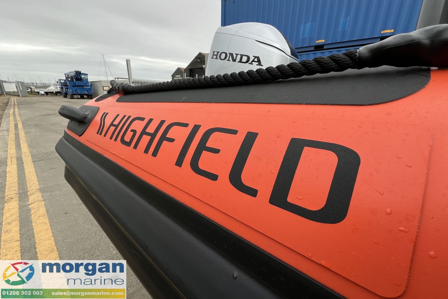 Highfield Patrol 460 – with Honda BF60 LRTU