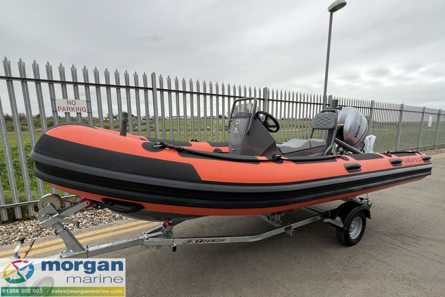 Highfield Patrol 460 – with Honda BF60 LRTU
