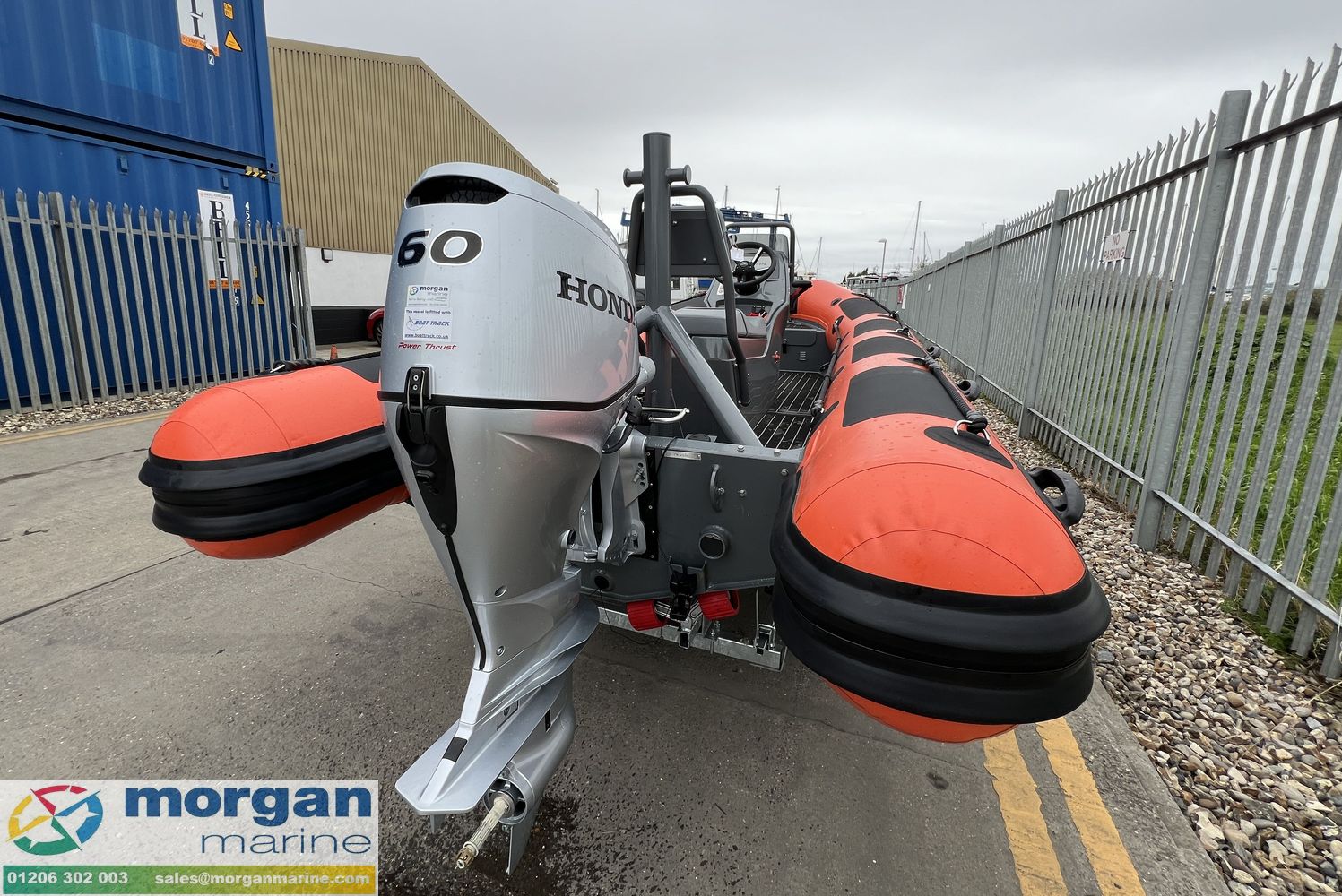Highfield Patrol 460 – with Honda BF60 LRTU