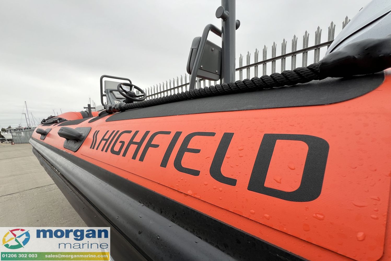 Highfield Patrol 460 – with Honda BF60 LRTU
