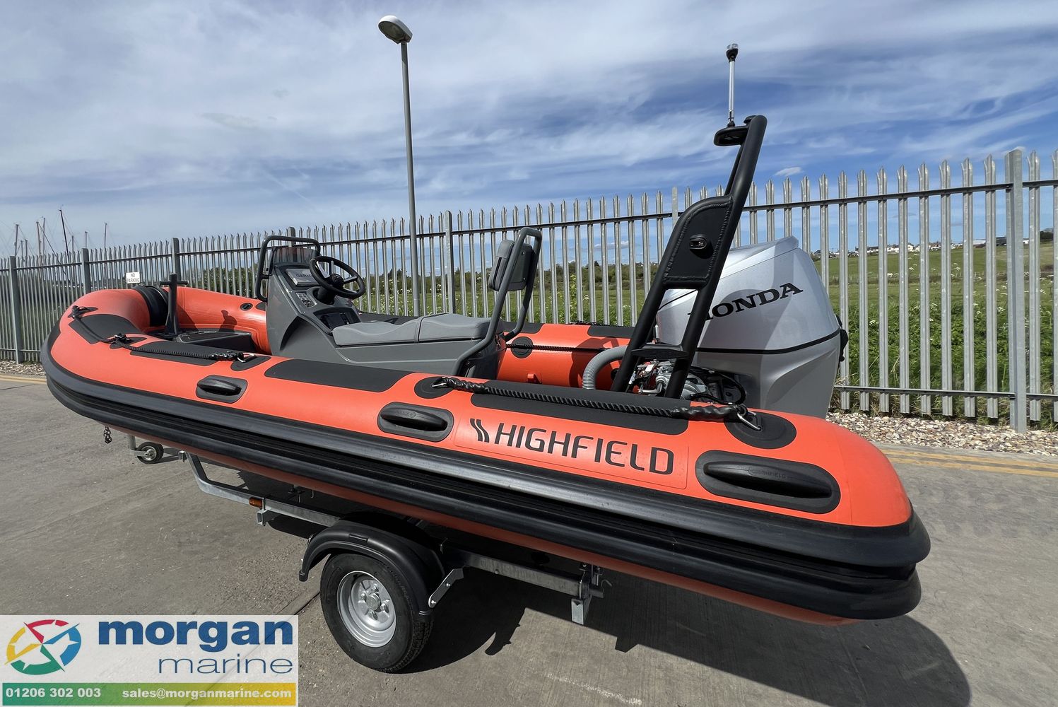 Highfield Patrol 460 – with Honda BF60 LRTU