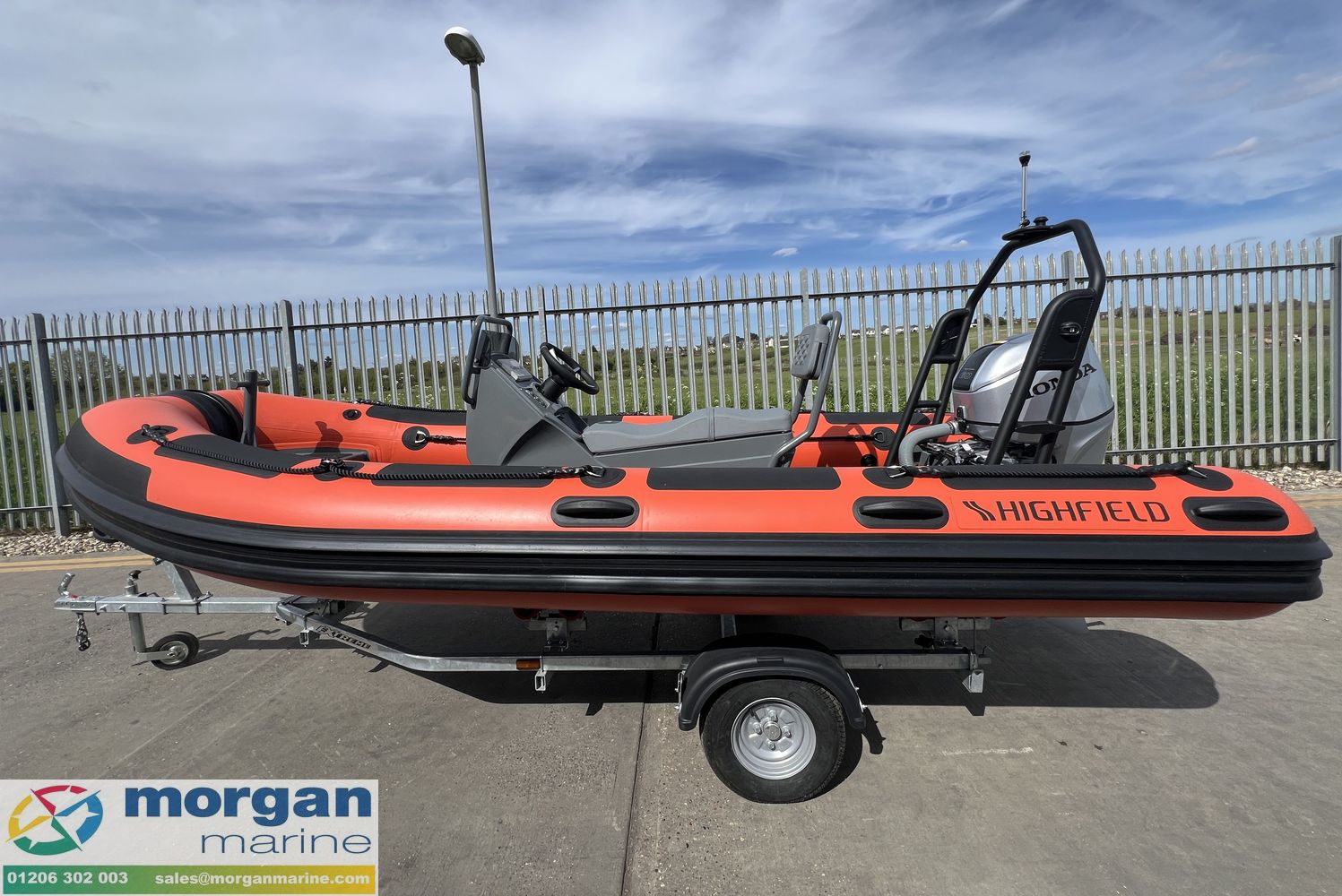 Highfield Patrol 460 – with Honda BF60 LRTU