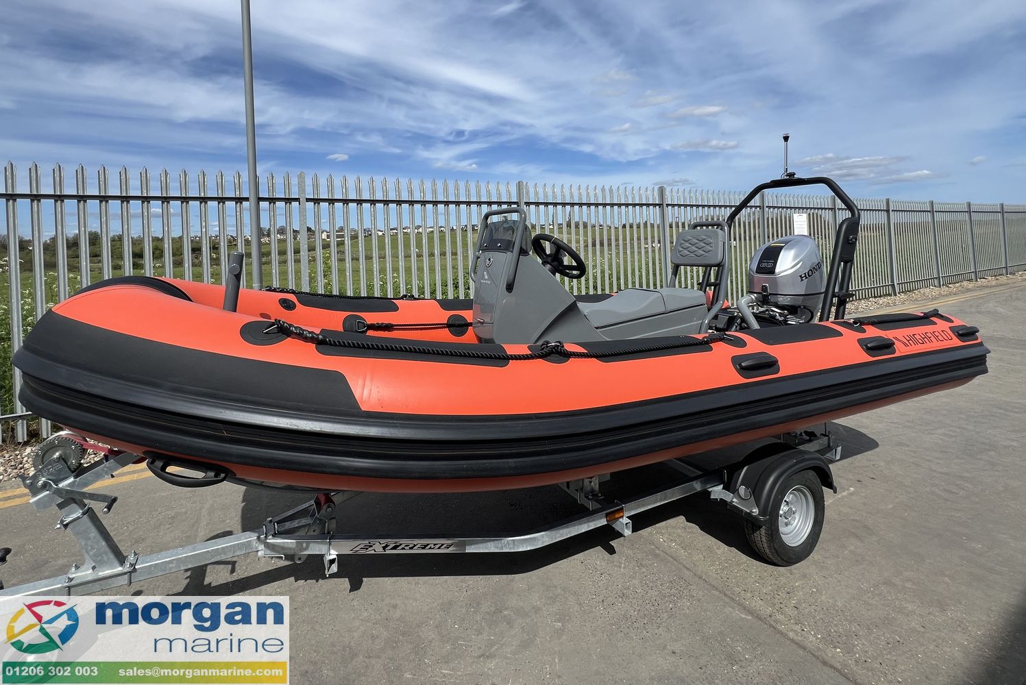 Highfield Patrol 460 – with Honda BF60 LRTU