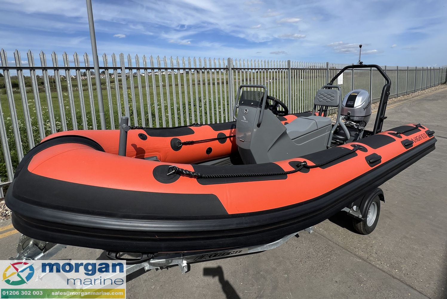 Highfield Patrol 460 – with Honda BF60 LRTU
