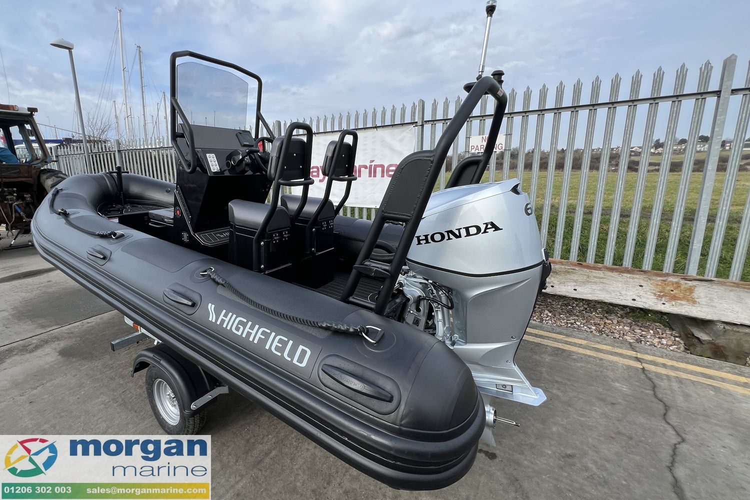 Highfield Patrol 460 – with Honda BF50 LRTU