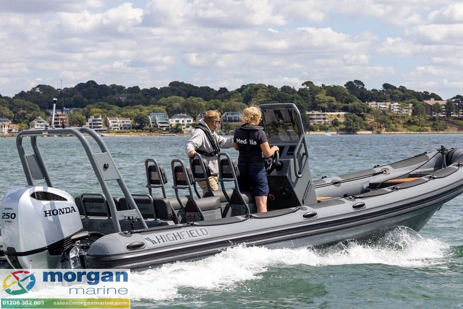 Highfield Patrol 660 Hypalon – with Honda BF150 - 6