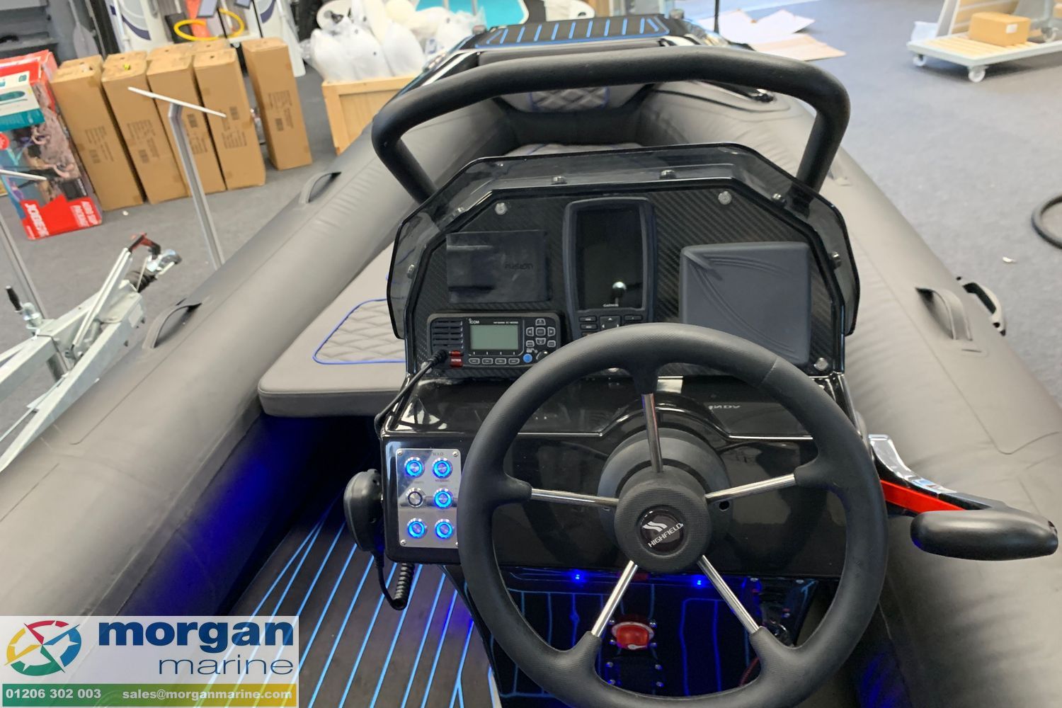 Highfield Sport 420 Aluminium RIB – With Honda BF50 LRTU