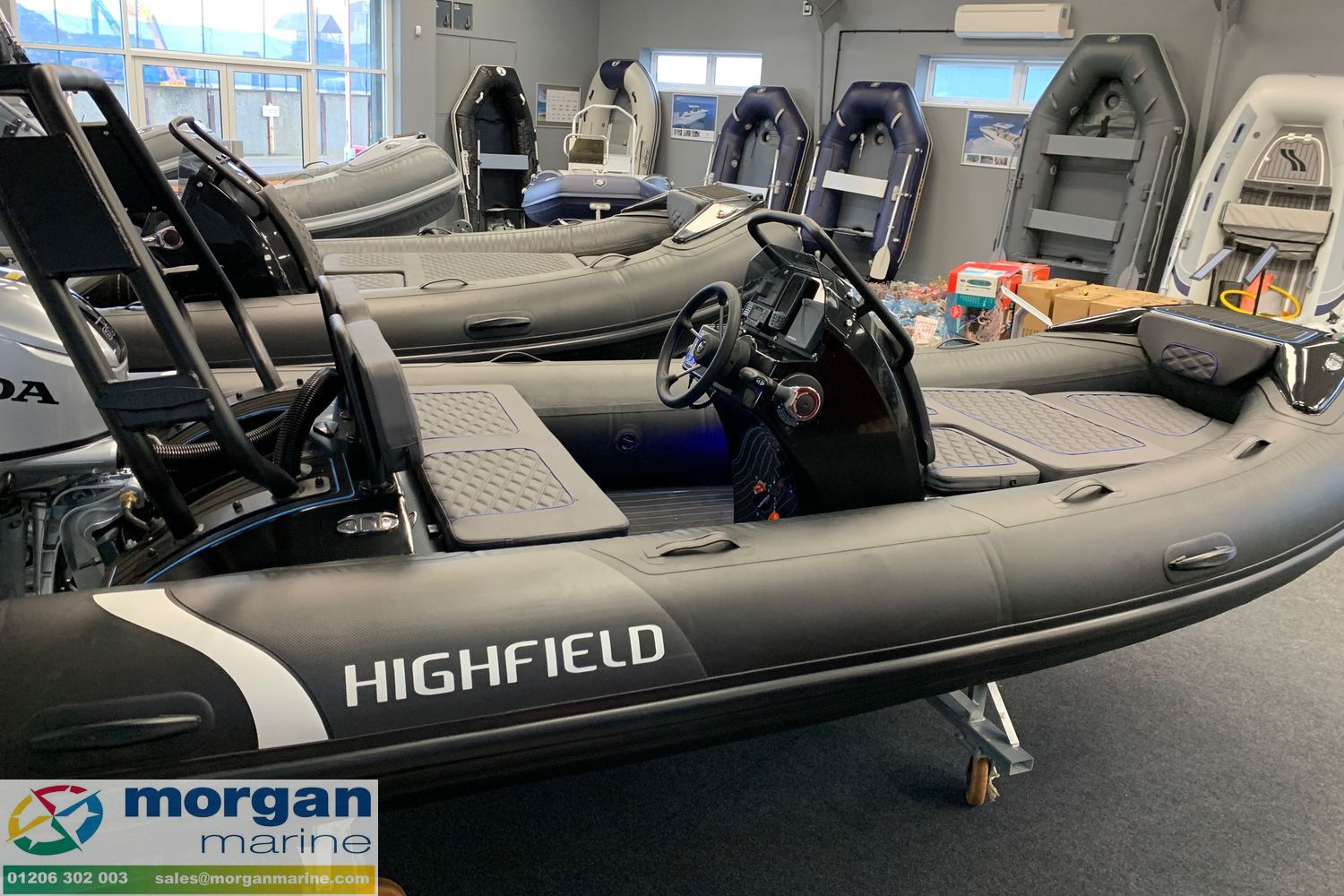 Highfield Sport 420 Aluminium RIB – With Honda BF50 LRTU