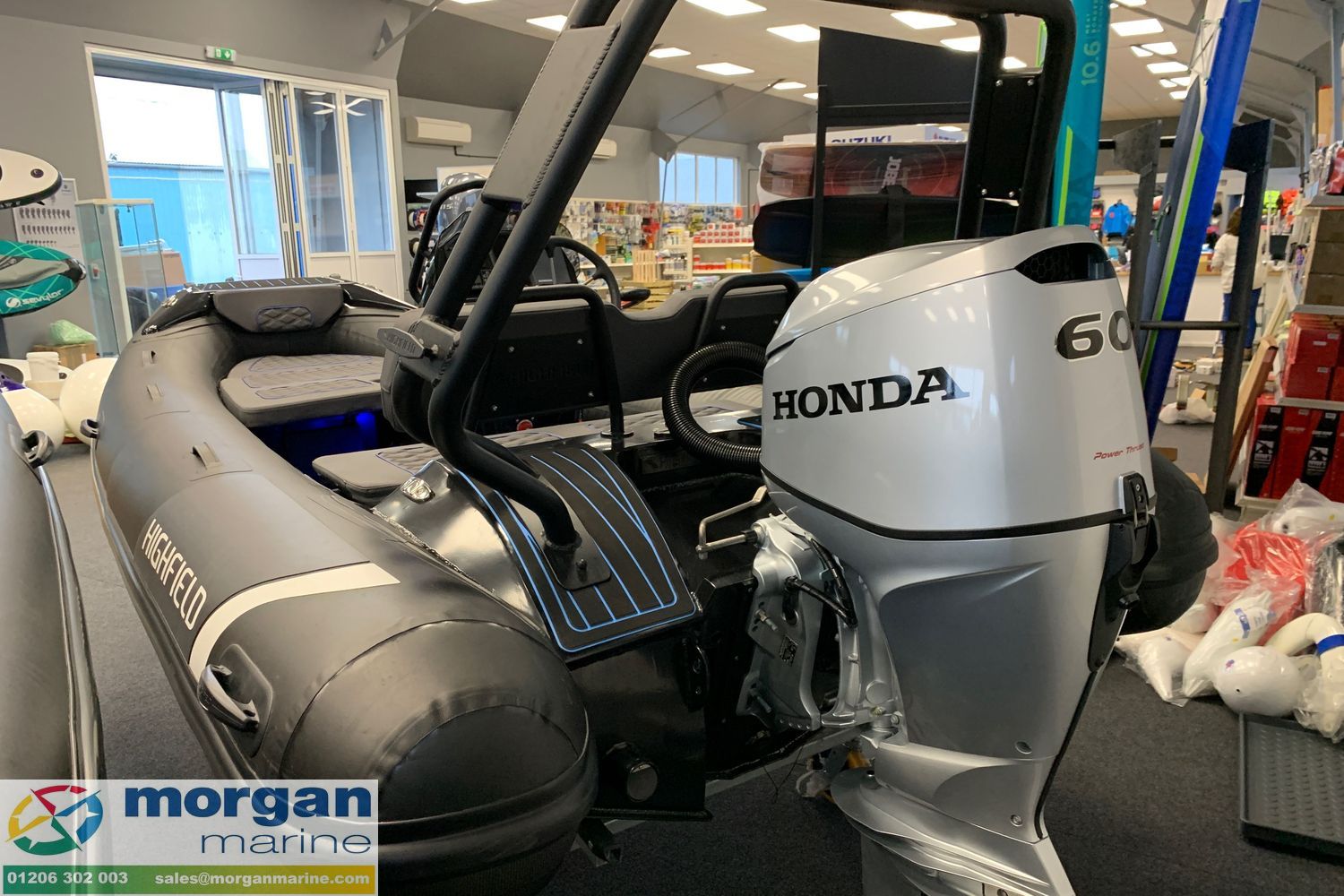 Highfield Sport 420 Aluminium RIB – With Honda BF50 LRTU