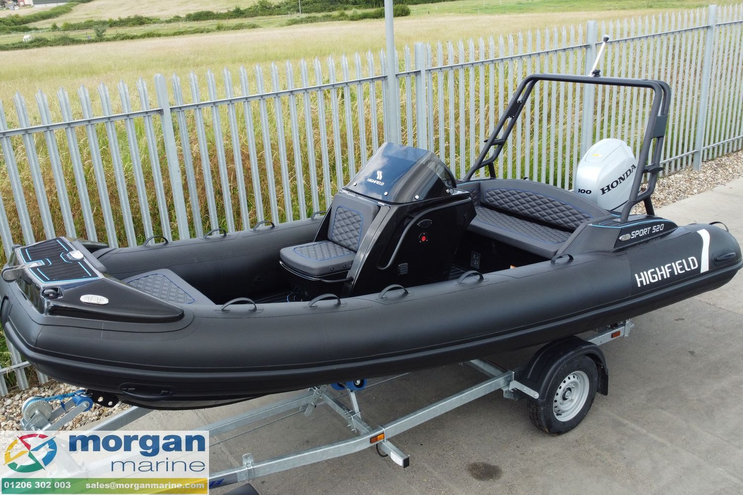 Highfield Sport 520 – with Honda BF100 LRTU