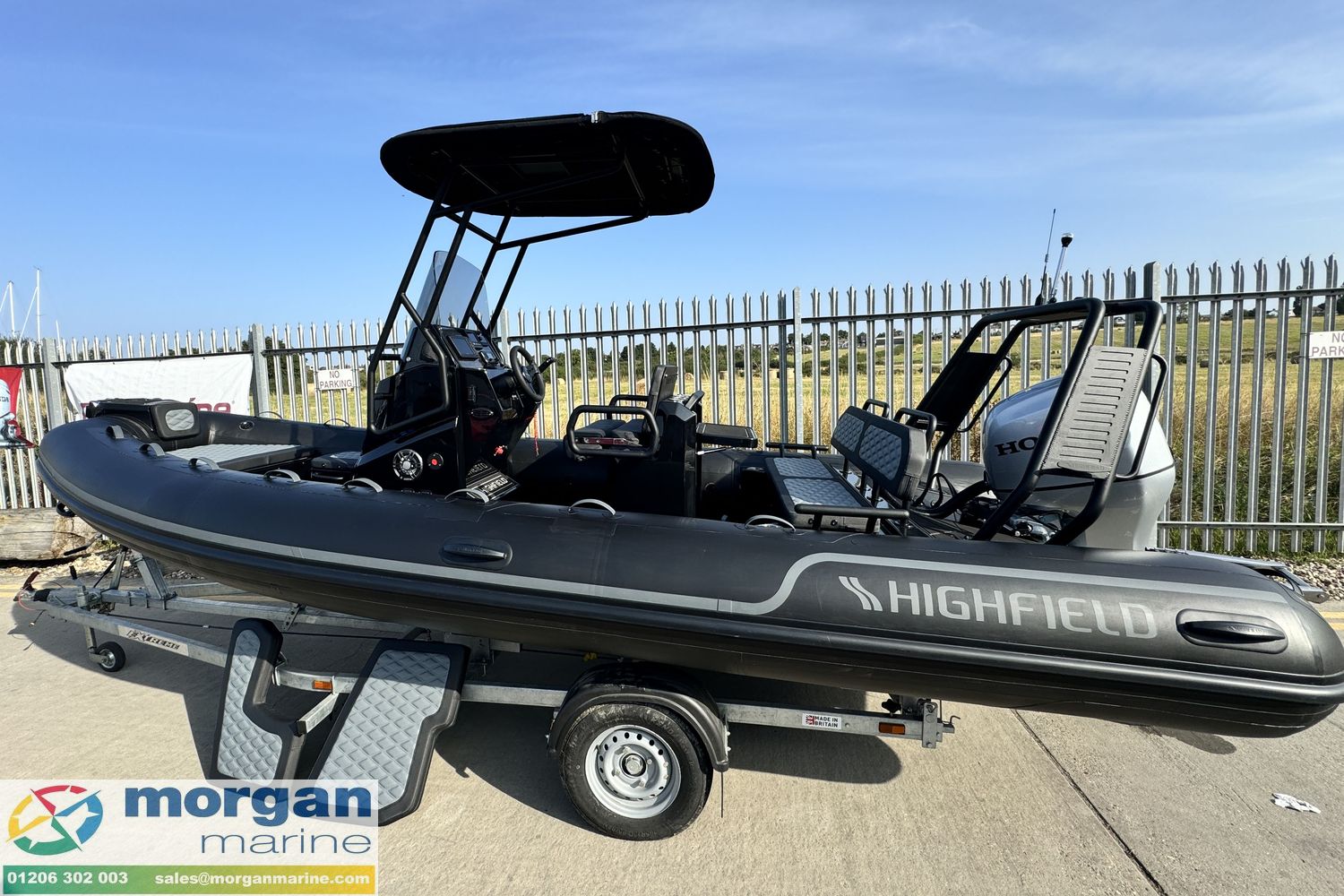 Highfield Sport 560 with Honda BF100 XTRU