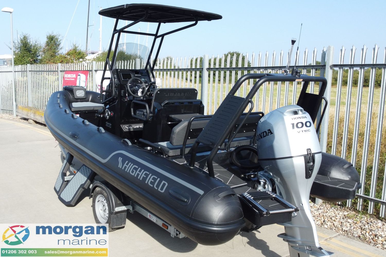 Highfield Sport 560 with Honda BF100 XTRU