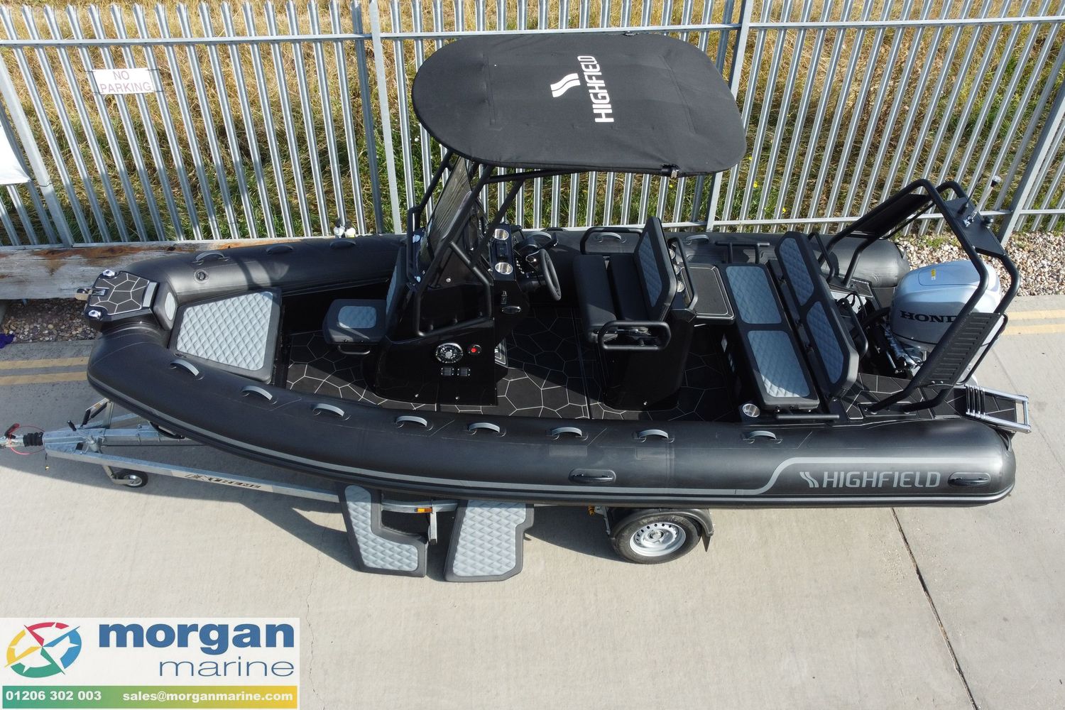 Highfield Sport 560 with Honda BF100 XTRU