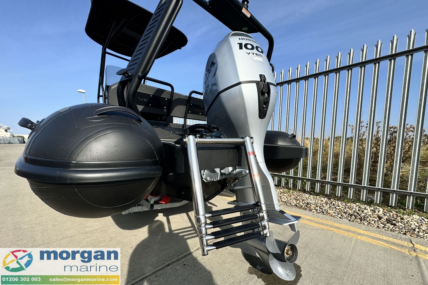 Highfield Sport 560 with Honda BF100 XTRU