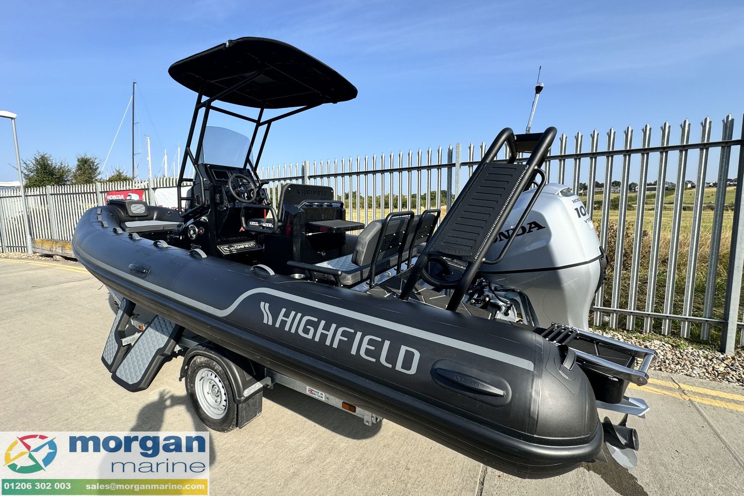 Highfield Sport 560 with Honda BF100 XTRU