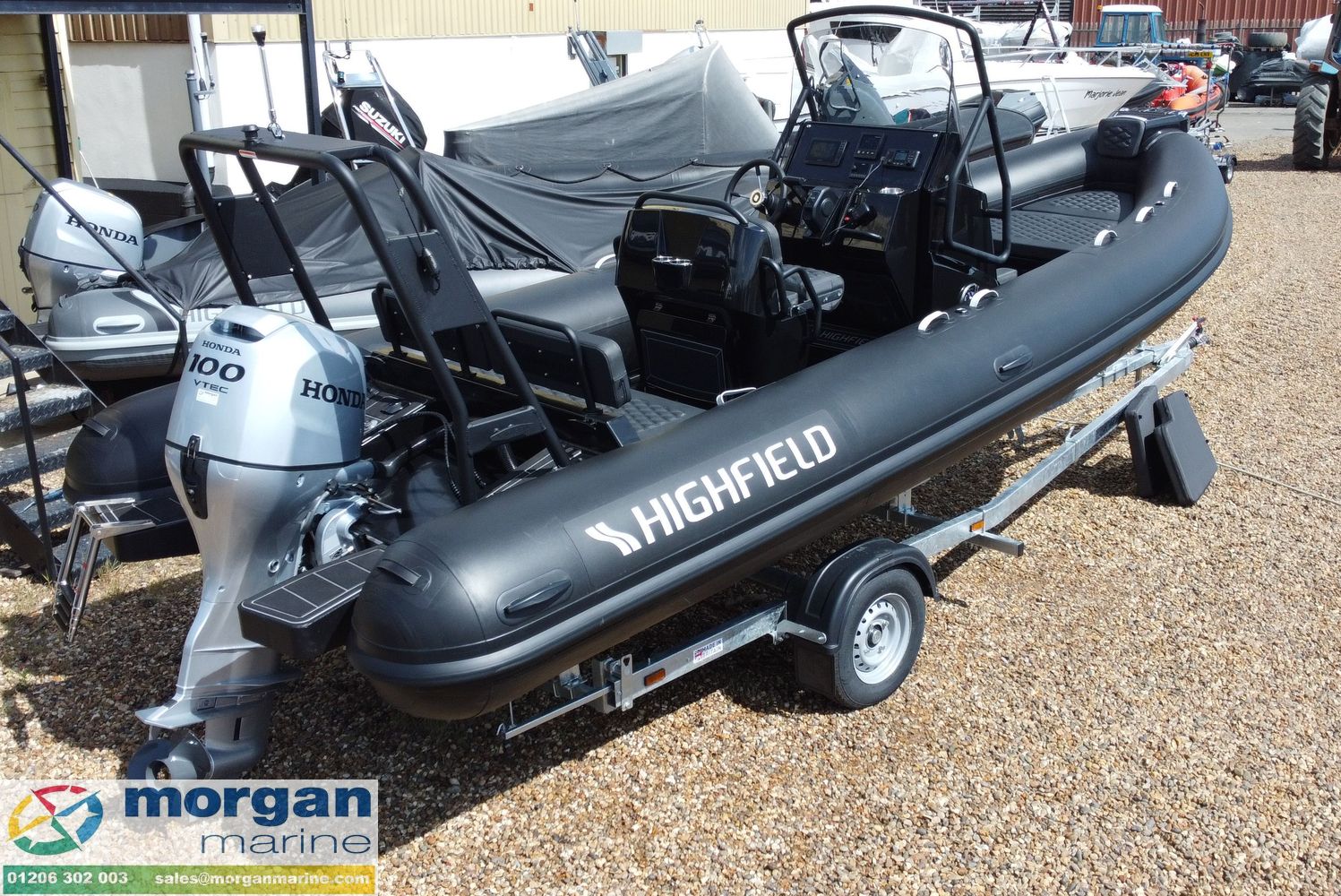 Highfield Sport 600 – with Honda BF100 XRTU