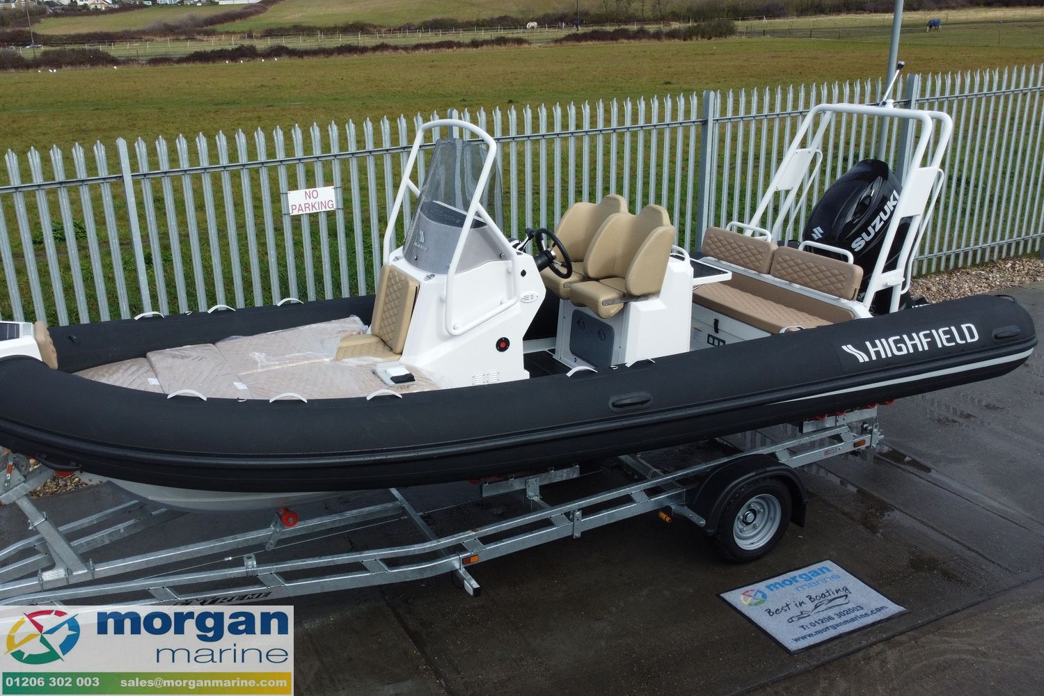 Highfield Sport 660 Hypalon – With Honda BF150 XRU