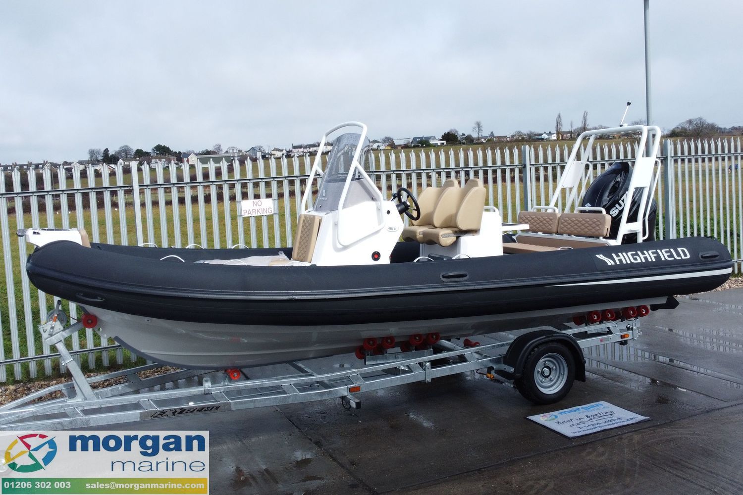 Highfield Sport 660 Hypalon – With Honda BF150 XRU