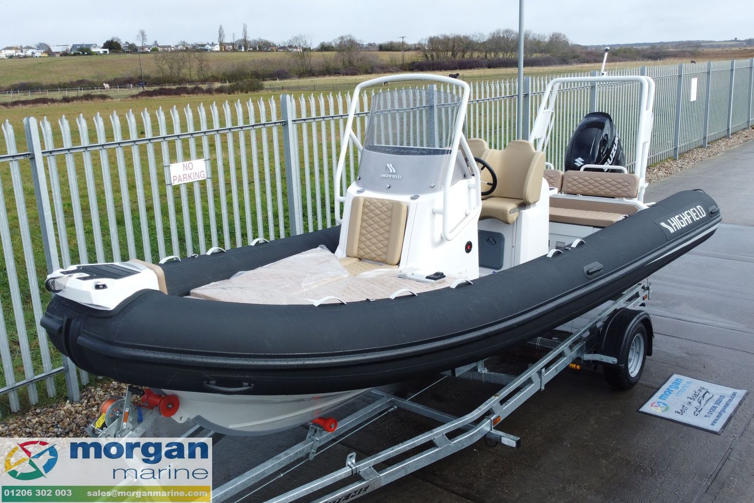 Highfield Sport 660 Hypalon – With Honda BF150 XRU