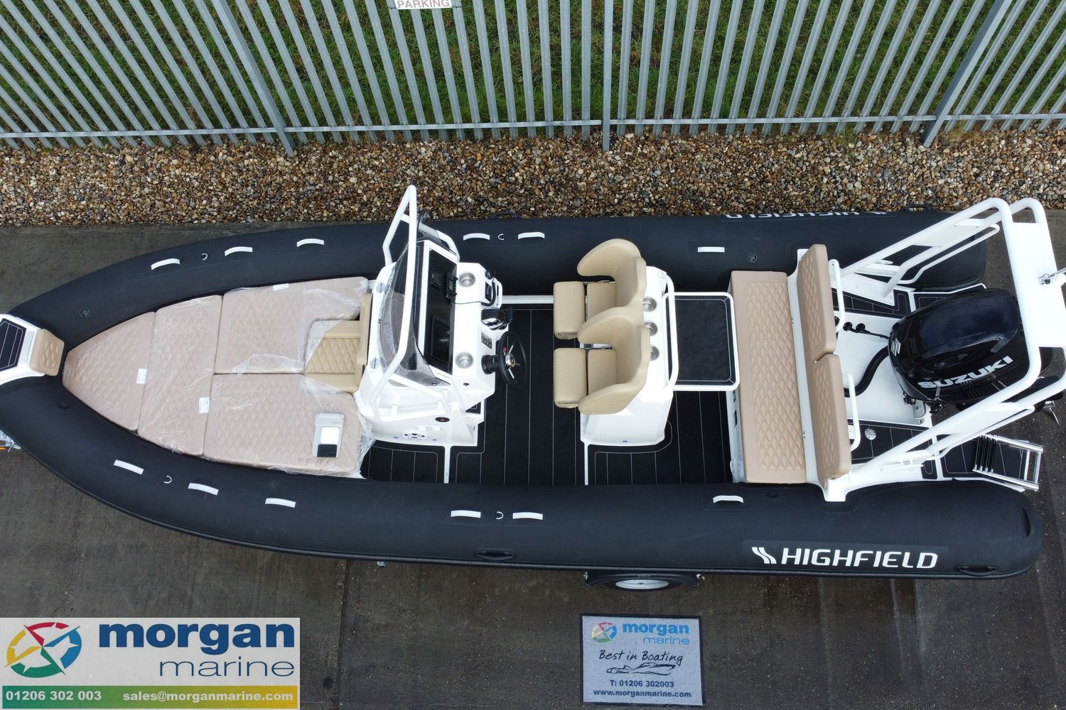 Highfield Sport 660 Hypalon – With Honda BF150 XRU