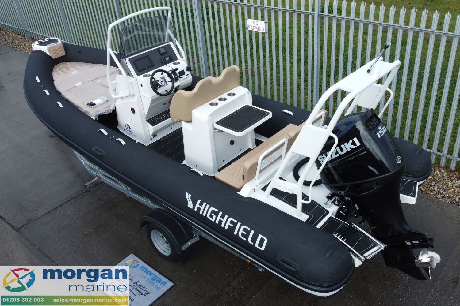 Highfield Sport 660 Hypalon – With Honda BF150 XRU