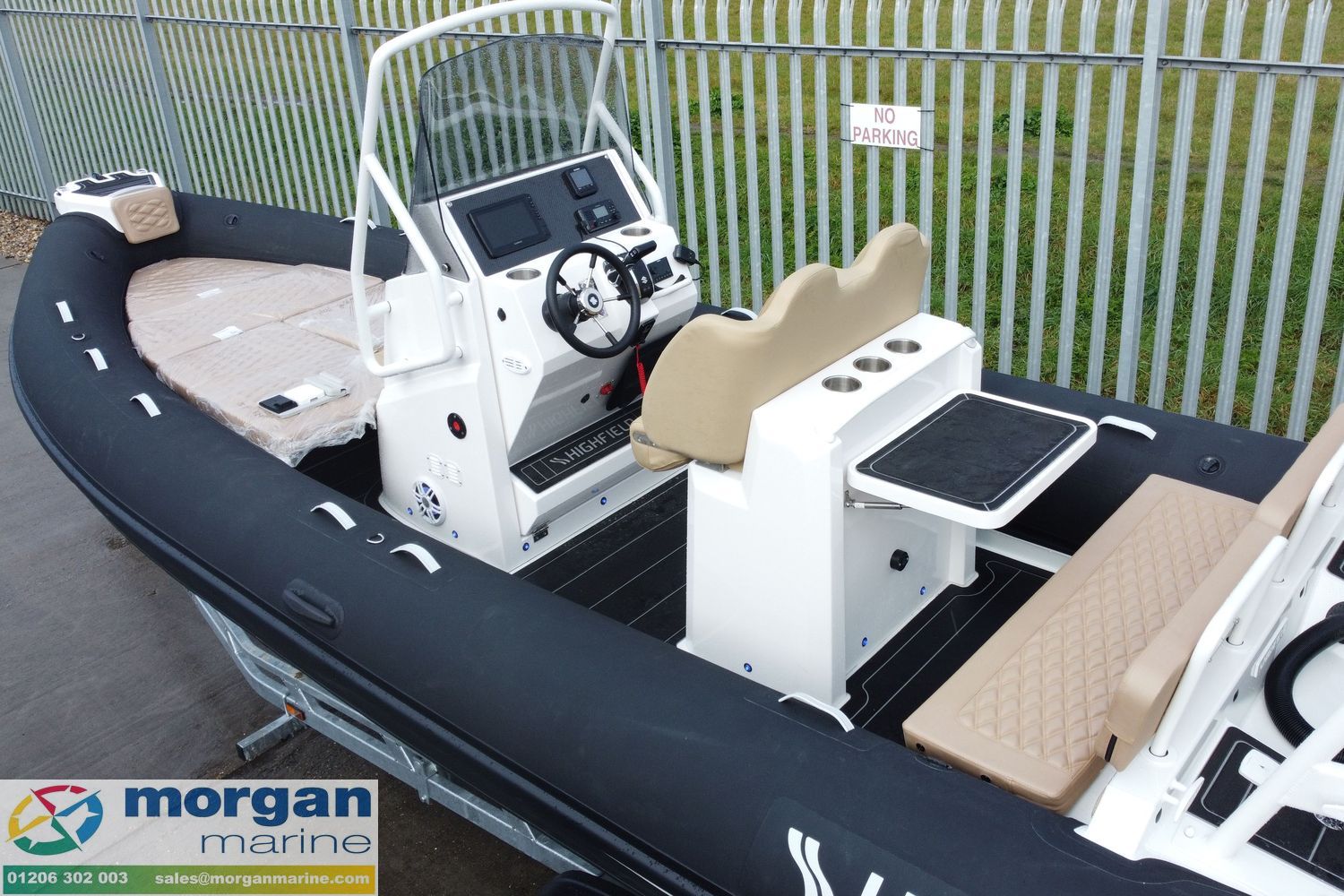 Highfield Sport 660 Hypalon – With Honda BF150 XRU