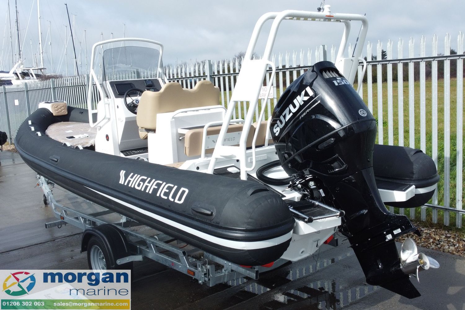 Highfield Sport 660 Hypalon – With Honda BF150 XRU