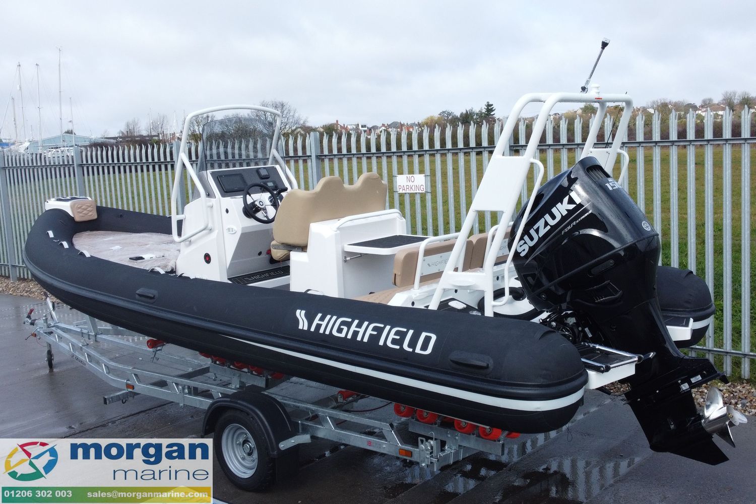 Highfield Sport 660 Hypalon – With Honda BF150 XRU