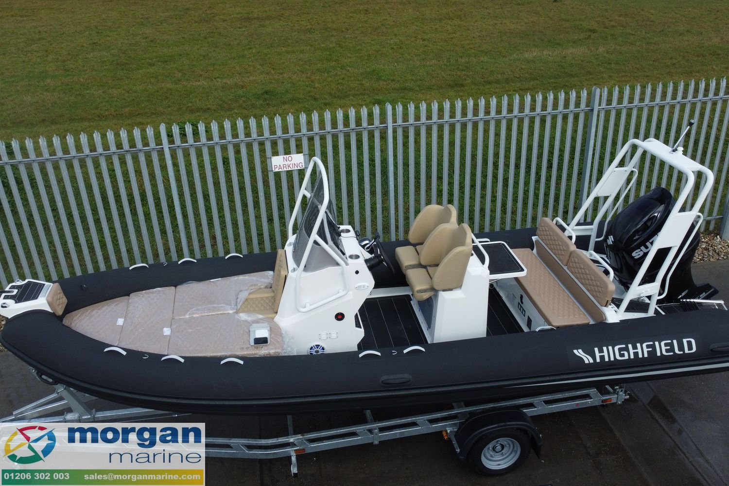 Highfield Sport 660 Hypalon – With Honda BF150 XRU