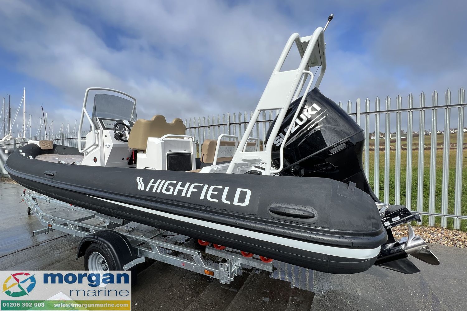 Highfield Sport 660 Hypalon – With Honda BF150 XRU